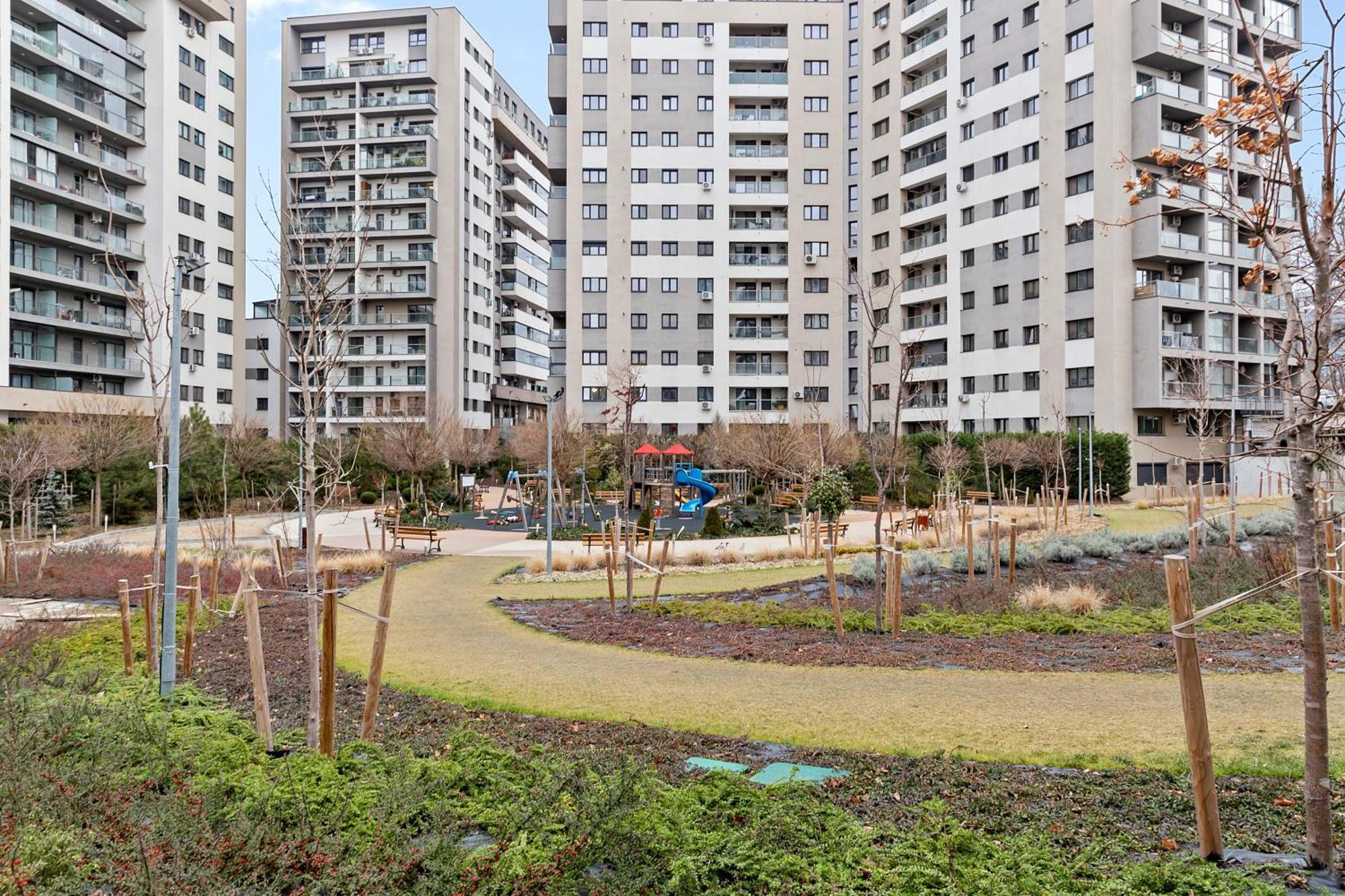 Mido Park Apartment With Private Parking & Self Check-In Bucharest Exterior photo